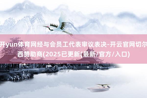 开yun体育网经与会员工代表审议表决-开云官网切尔西赞助商(2025已更新(最新/官方/入口)